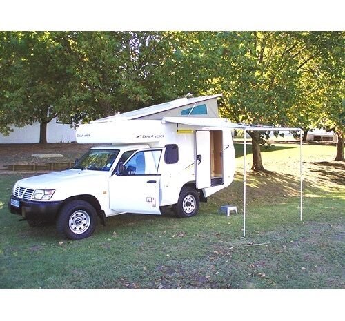 
								STORE F35 PRO 250 BOITIER + PIEDS GRIS TITANIUM FIAMMA – TOILE ROYAL BLUE full									