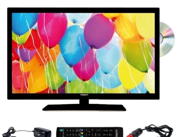
								ANTARION TV LED 22″ 55CM TÉLÉVISEUR FULL HD DVD INTÉGRÉ COMPATIBLE 12V full									