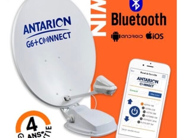 
								Antenne Satellite automatique – Antarion 2 têtes G6+ 72cm full									