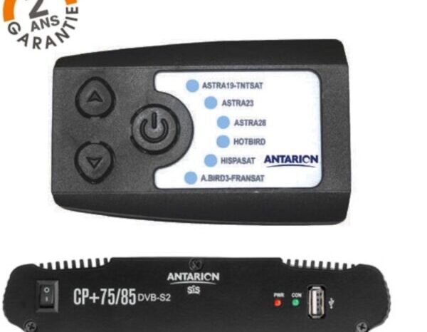 
								Antenne Satellite automatique – Antarion 2 têtes G6+ 72cm full									