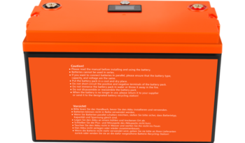 
										Batterie LiFePO4 100Ah 12.8V pour camping-car caravane camping bateau hors réseau avec Bluetooth full									