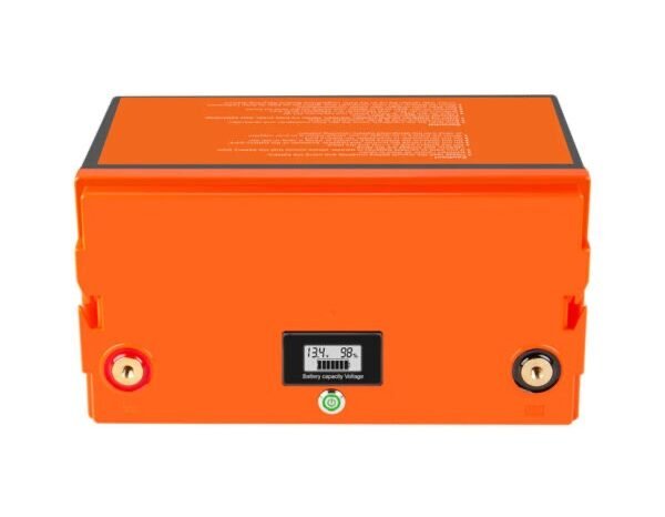 
								Batterie LiFePO4 100Ah 12.8V pour camping-car caravane camping bateau hors réseau avec Bluetooth full									