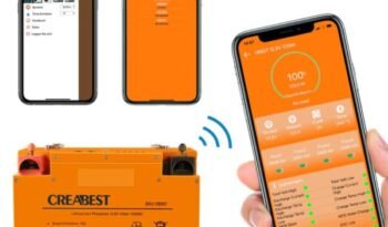 
										Batterie LiFePO4 120Ah 12.8V pour camping-car caravane camping bateau hors réseau avec Bluetooth full									