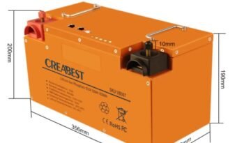 
										Batterie LiFePO4 120Ah 12.8V pour camping-car caravane camping bateau hors réseau avec Bluetooth full									