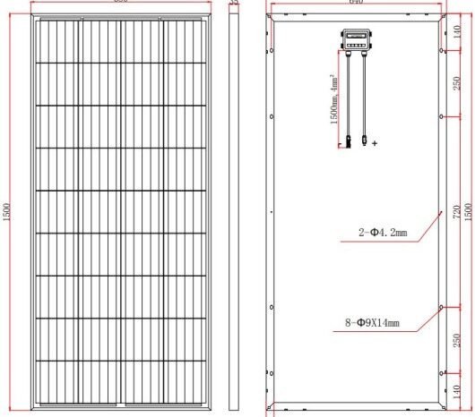 
								EM Kit solaire rigide 420W – Régulateur MPPT 100/40 BT full									