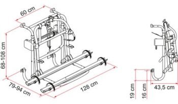 
										PORTE-VELOS LIFT 77 – 2 A 4 VELOS – FIAMMA full									